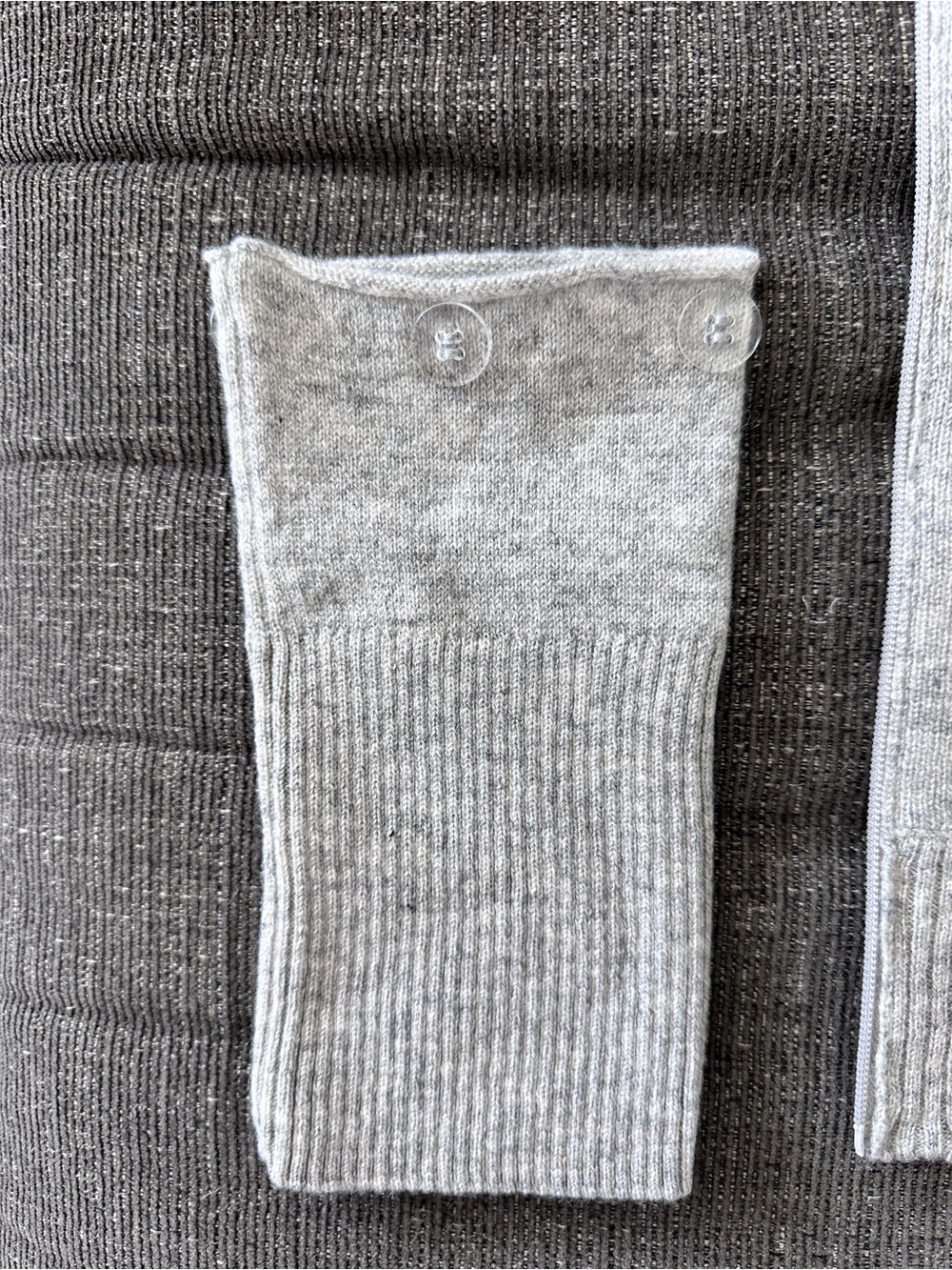 Veronica Beard NWT 3 Piece-Set Uptown gray Cashmere Blend Dickey Jacket insert - Picture 9 of 16